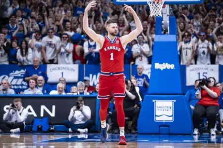 Seniors Shine in Dillons Sunflower Showdown Victory Over Kansas State, 90-68 Image