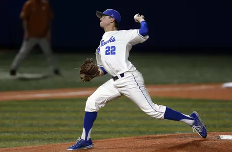 Jayhawks Outlasted by Longhorns in 14-Inning Battle, 3-2 Image