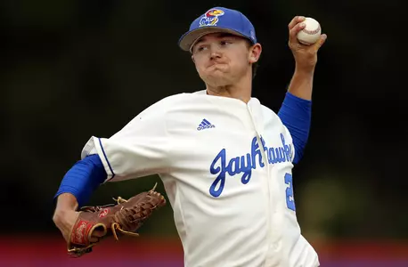 Potent Pitching Pushes Kansas Past Bears, 2-0 Image