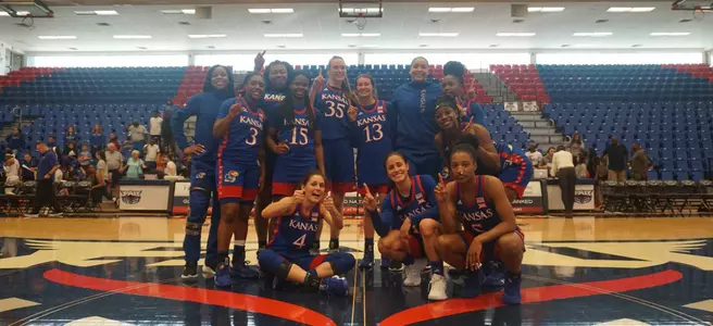 Kansas Defeats FAU, 90-60, To Win FAU Thanksgiving Tournament Image