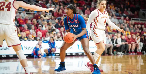 Kansas Falls to Iowa State on the Road, 67-89 Image