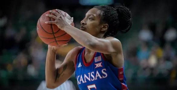 Kansas Falls on the Road to No. 2/1 Baylor, 97-44 Image