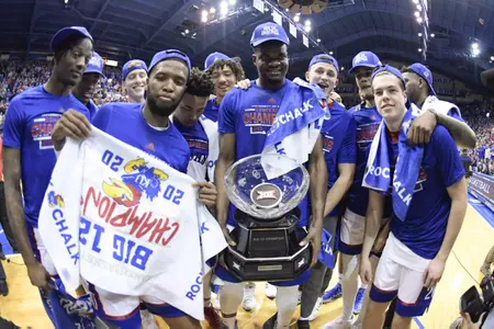 Azubuike Shines on Senior Night, KU Tops TCU to Clinch Big 12 Title Image