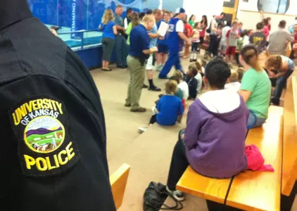 Jayhawks Support Hawks, Cops and Kids Saturday Image