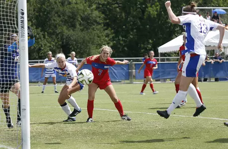 KU Soccer Downs Iowa in Spring Opener, 1-0 Image