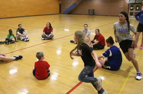 KU Athletics Helps Host Hawks, Cops and Kids Image