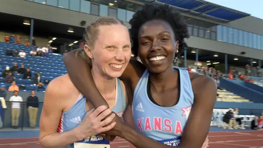 Kansas men, women No. 15 in latest USTFCCCA rankings Image