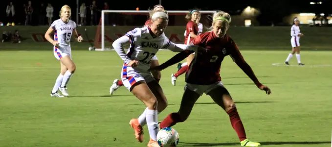 Jayhawks blow past Sooners in overtime, 1-0 Image
