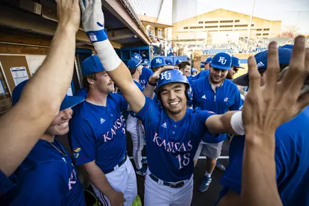 Shojinaga Named Big 12 Freshman of the Year; Five Jayhawks Receive Conference Honors Image