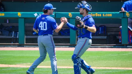 Kansas Wins Series at Baylor with Two Wins on Sunday Image