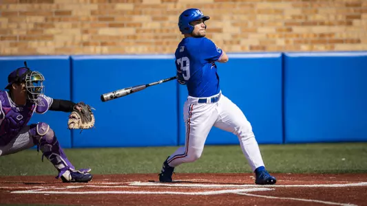 Kansas Wins Series; Drops Finale to No. 3 TCU Image