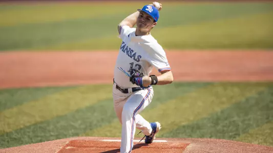 Voegele, Kansas Win Series with 12-3 Victory Against Pacific Image