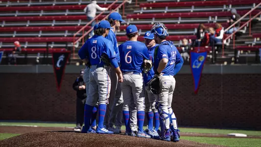 Kansas Drops Rubber Match at Cincinnati Image