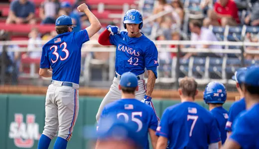 Long Ball Powers Jayhawks Past Bulldogs 12-4 Image