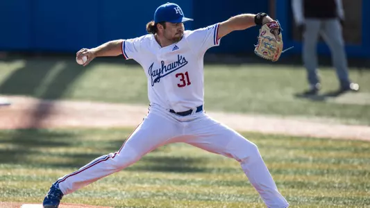 Dutton Named Big 12 Pitcher of the Week and Co-Newcomer of the Week Image
