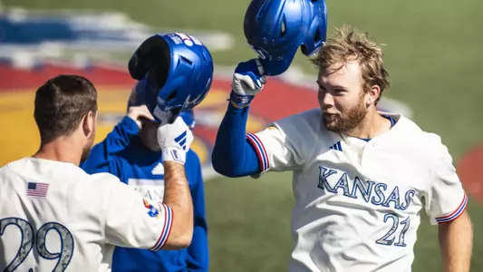 Kansas Sweeps Doubleheader Against Texas Southern Image