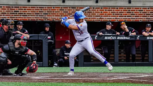 Diggins, Shojinaga Help Lift Kansas Past Cincinnati 14-4 Image