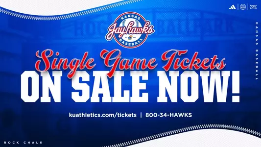 Kansas Baseball 2024 Single-Game Tickets On Sale Image