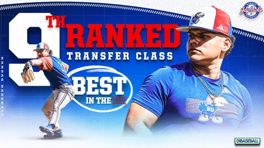 Kansas Baseball Transfer Class Ranked No. 9 by D1Baseball Image