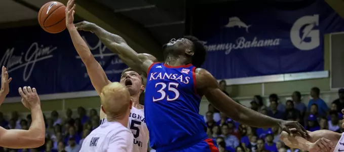 KU Defense Silences BYU as Jayhawks Advance to Maui Final Image