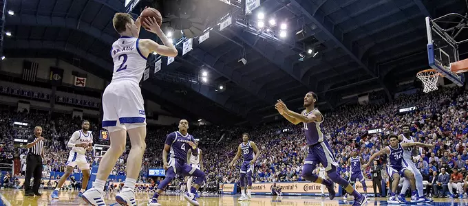 Jayhawks Claim 292nd Dillons Sunflower Showdown, 81-60 Image