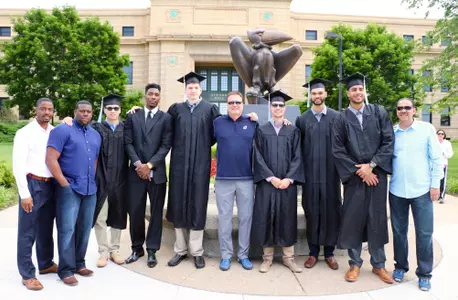 KU Student-Athletes Celebrate Graduation Image