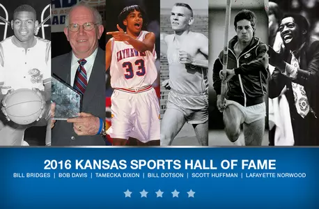 Six Jayhawks inducted into Kansas Sports Hall of Fame Image