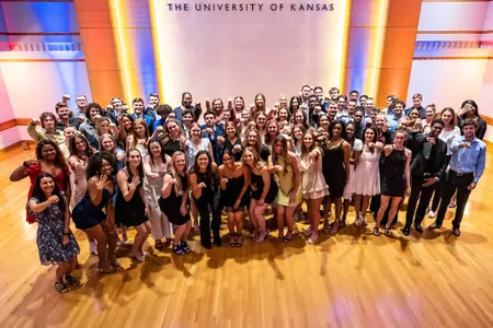 K Ring Celebration Honors KU Senior Student-Athletes & Forrest Hoglund Image