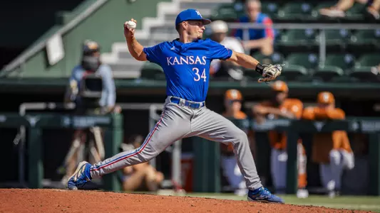 Kansas Drops Finale at No. 24 Texas Image