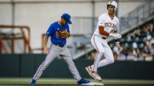 Kansas Falls Late to No. 24 Texas Image