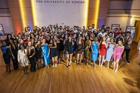 K Ring Celebration Honors KU Senior Student-Athletes & Linda Sims Image