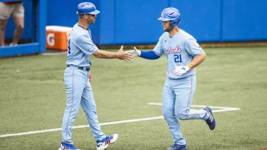 Kansas Wins Series; Beats Houston 9-6 on Senior Day Image