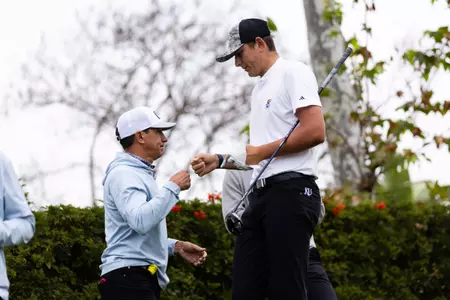 Jayhawks in 11th After Round One of NCAA Rancho Santa Fe Regional Image