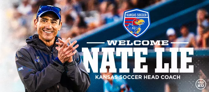 Nate Lie Named Kansas Soccer Head Coach Image