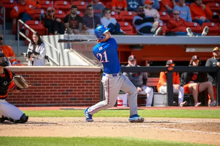 Jayhawks Fall 7-2 in Series Finale to No. 4 Oklahoma State Image