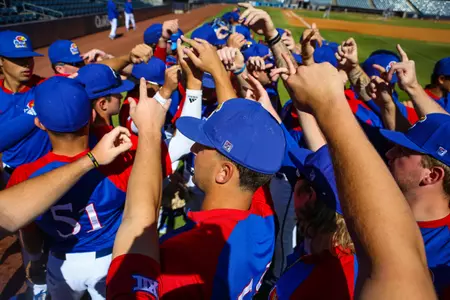 Kansas Wraps Up Fall Exhibition Schedule Against Dallas Baptist Image