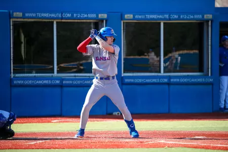Hammond Homers Twice in Doubleheader Split Image