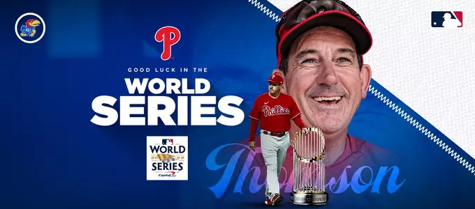 Thomson Leads Phillies to the World Series Image