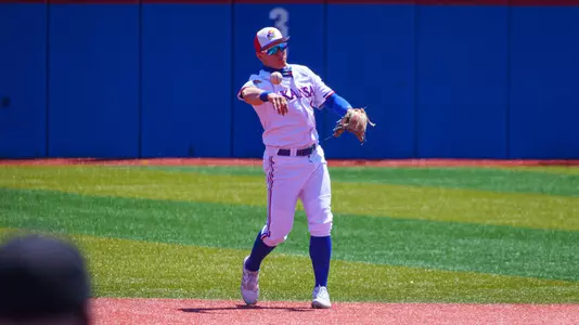 Jayhawks Top Bison, 10-2, in Game Two Image