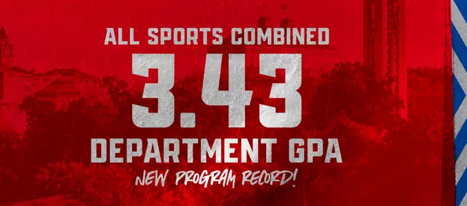 Kansas Student-Athletes Set 10 Team GPA Records and a New Department GPA Record Image