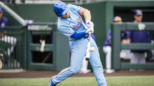 Kansas Drops Rubber Match at Kansas State 4-2 Image