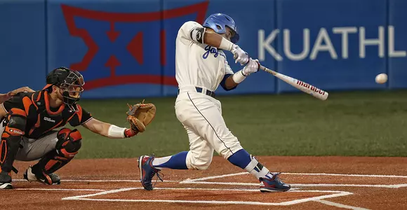 Late No. 19 Sooner rally stuns Jayhawks Image