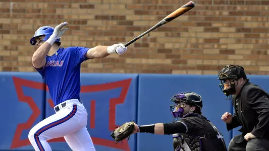 Kansas bats stay hot in 10-3 victory over Wildcats Image