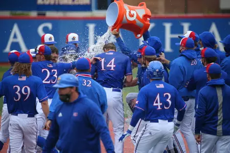 Vosik Lifts Kansas to Walk-Off Win Over No. 24 Oklahoma State Image