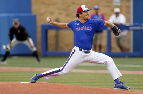 Goddard’s career day lifts Jayhawks to series win over OSU Image