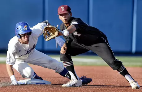 Kansas sweeps doubleheader against Texas Southern Image