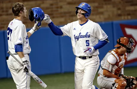 Texas clubs past Kansas in Big 12 home opener Image