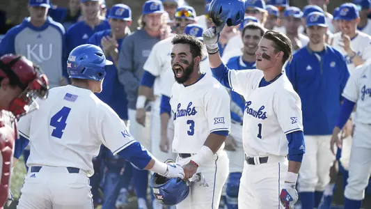 Kansas bats swing past No. 20 St. John’s Image