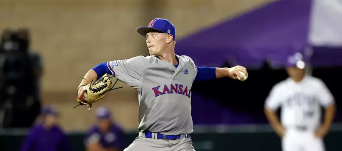 Jayhawks Fall in Series Opener at No. 8 TCU Image