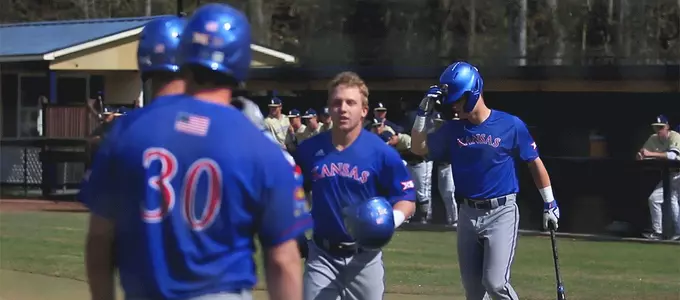 Jayhawk Split Series With Charleston Southern Image